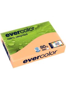 Papier Evercolor A4 80g, saumon, ramette de 500 feuilles