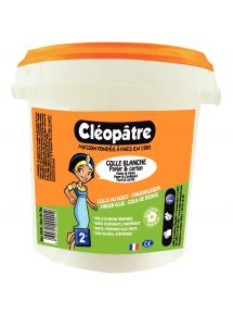 Seau de colle 1kg blanche en pate