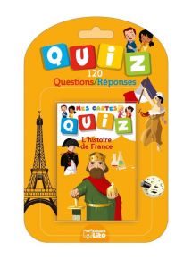 Jeu de cartes Quizz 120 questions réponses thème la France