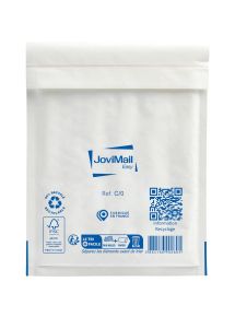 Paquet de 10 pochettes blanches bulles d'air 150x210mm