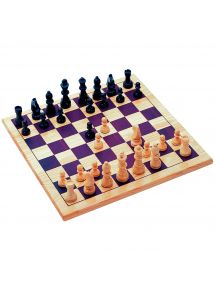 Jeu d’échecs en bois massif