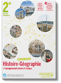 Histoire-Géographie-EMC 2de 2019 (MAJ 2023) - manuel numérique élève + Assistant IA Ed.ai