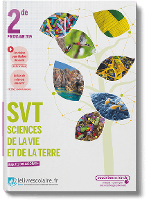 SVT 2de 2019 (MAJ 2023) - manuel numérique élève + Assistant IA Ed.ai