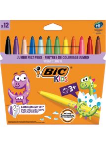 Lot de 12 pochettes de 12 feutres Visacolor XL dont 2 gratuites