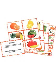 Lot 384 petites images légumes & fruits