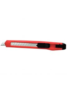 Cutter plastique autobloquant pour lame 9 mm