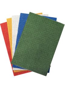 Sachet de 5 feuilles de mosaïque en mousse format 21 x 31 cm
