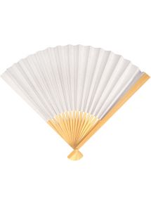 Lot de 10 éventails en papier