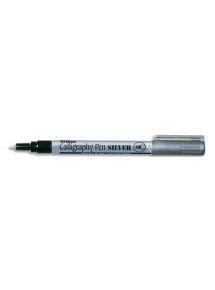 Marqueur spécial calligraphie Pen Art Line, largeur 2,5mm, argent