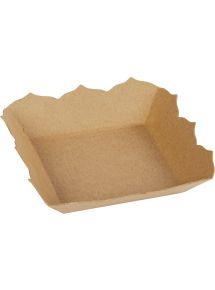 Lot de 10 vide-poches en carton 15x15 cm