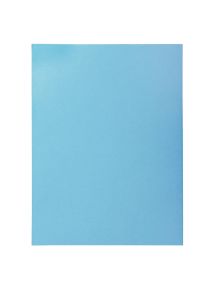 Paquet de 50 chemises 2 rabats SUPER 210g, format 24x32 cm, bleu clair
