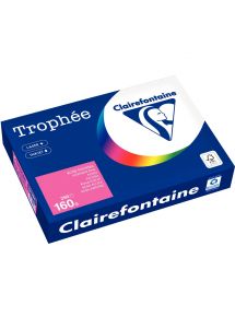 Papier Trophée A4 160g, rose fushia, ramette de 250 feuilles