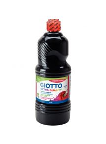 Gouache Giotto, flacon de 1l, noir