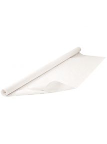 Rouleau nappe blanche damassée 10x1,2m