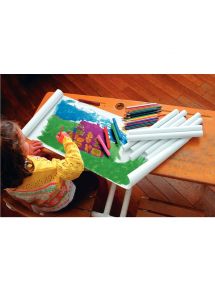Paquet de 25 feuilles kraft 60g 1x0,70m blanches