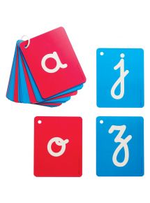 Lettres cursives rugueuses