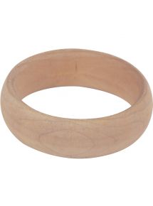 Lot de 5 bracelets en bois diamètre 7 cm