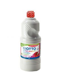Gouache Giotto, flacon de 1l, blanc