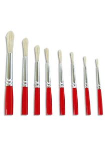 Brosse ronde soie de porc n°6