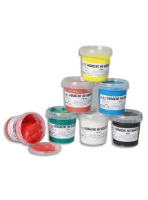 Gouache au doigt Art Plus, coffret de 6 pots de 125ml, couleurs assorties