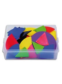 Set de fractions de 51 pièces, couleurs et formes assorties