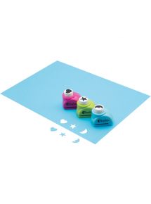 Valisette de 19 perforateurs 15mm assortis