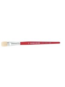 Sac de 10 brosses plates en soie N°16