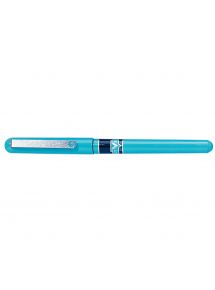 Stylo roller pointe métal Pilot V Ball 05, écriture 0,3mm, turquoise