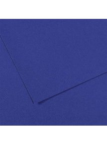 Feuille dessin couleur Tiziano 160g, format 50x65cm, bleu outremer