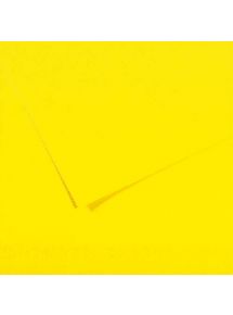 Feuille dessin couleur Tiziano 160g, format 50x65cm, jaune citron