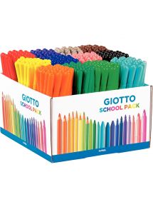 Feutre de coloriage Turbo Color pointe moyenne, schoolpack de 288