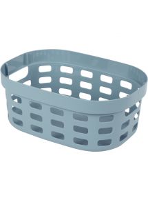 Corbeille de rangement SIGMA 15L bleue