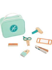 Mallette du coiffeur en bois