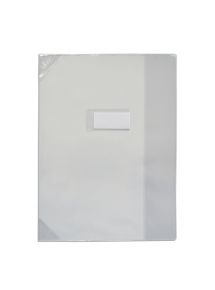 Protège-cahier 24x32cm, plastique Strong line, incolore