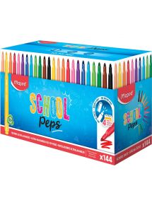 Feutre de coloriage Color'Peps pointe moyenne, schoolpack de 144