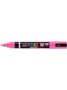 Marqueur Posca pointe moyenne Brush rose clair