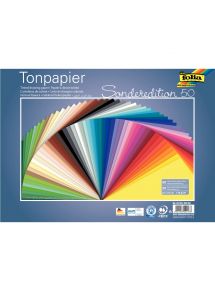 Paquet de 50 feuilles 130 grammes 25x35cm coloris assortis