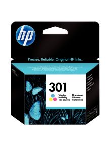HP 301 cartouche d'encre trois couleurs authentique (CH562EE)
