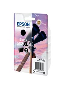 Epson JUMELLES / 502XL cartouche jet d'encre noire haute capacité authentique (T02W140)