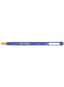 Brosse KAMIKAZE N° 6 poils synthétiques très résistants manche plastique solide ( sans PVC )