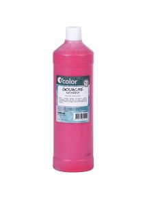 Gouache, flacon de 1l, rouge primaire