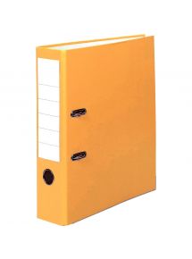 Classeur à levier économique pour format A4, dos 8 cm, jaune