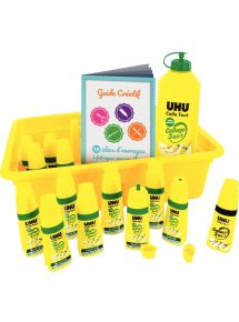 Colle Twist & Glue sans solvant, pack scolaire