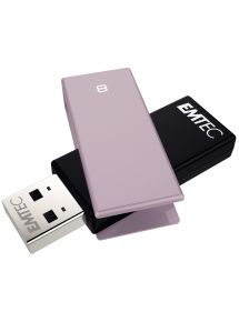 Clé USB 2.0 Emtec Brick C350 8 Go violette
