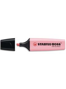 Surligneur Stabilo Boss Original Pastel, pointe biseautée, rose