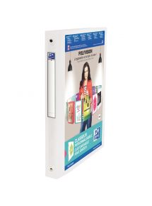 Classeur personnalisable en polypropylène POLYVISION, format A4, dos 3 cm, incolore