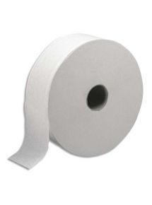 Carton de 6 rouleaux de papier toilette 2 plis, 380m