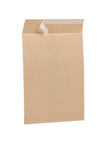 Paquet de 50 pochettes kraft armé 162x229mm 130g bande siliconée