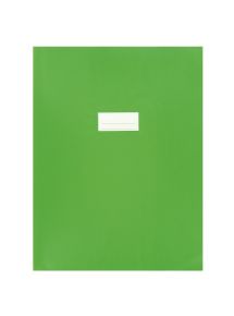 Paquet de 10 protège-cahiers en PVC 21/100ème, pour format 24x32 cm, vert