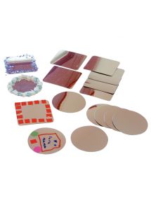 Lot de 16 miroirs incassables